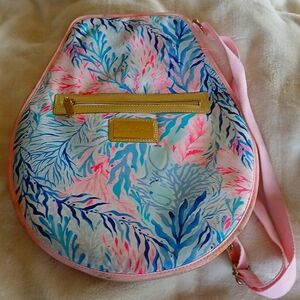 Lilly Pulitzer tennis racquet cover
